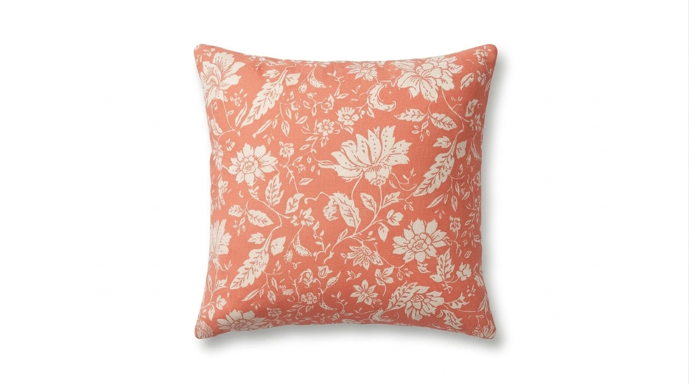 Floral Pillow Cover