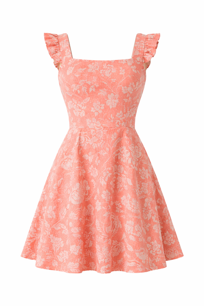 Summer Coral Dress
